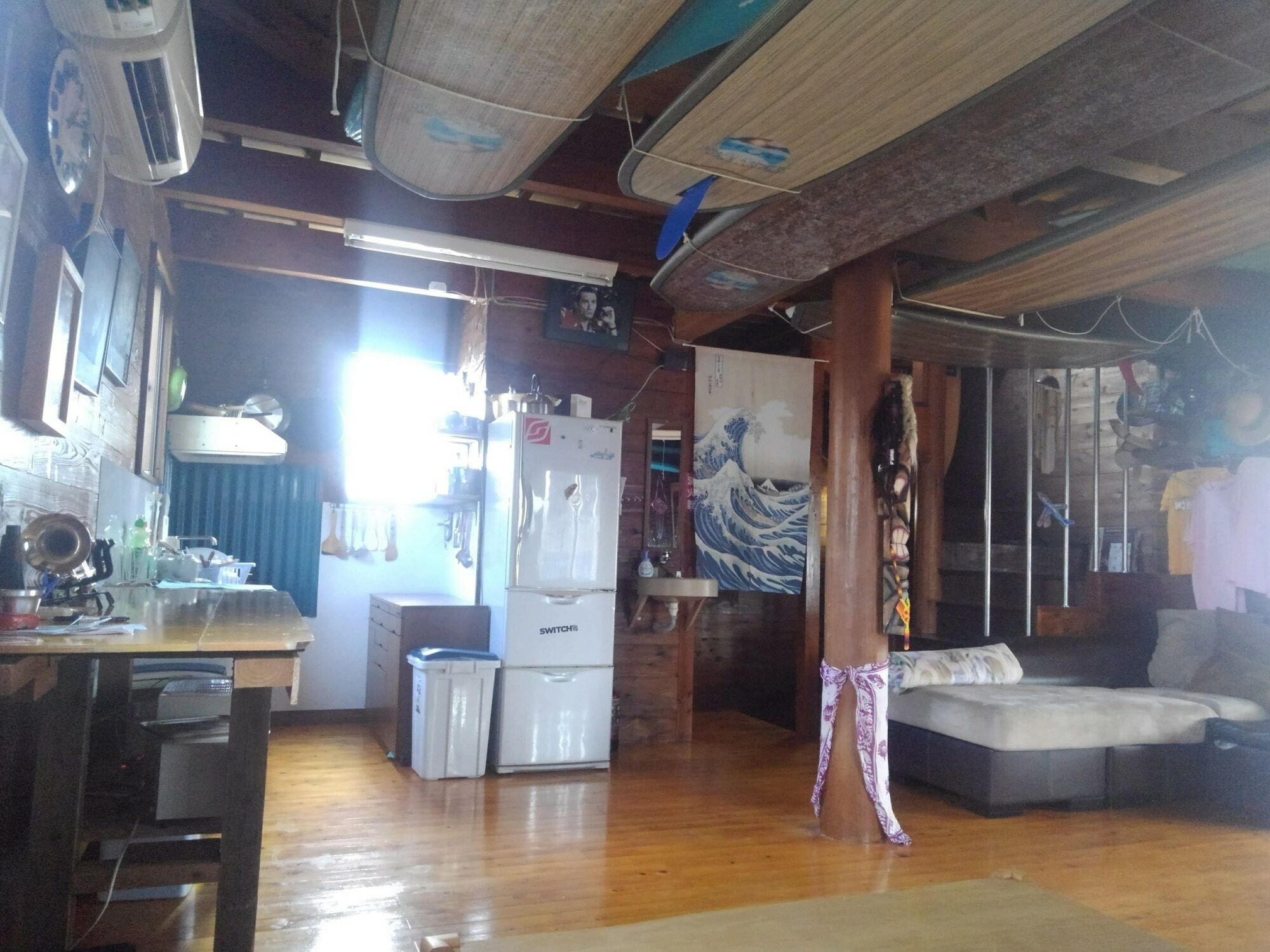Отель Tropical Surf House Okinawa Онна Экстерьер фото